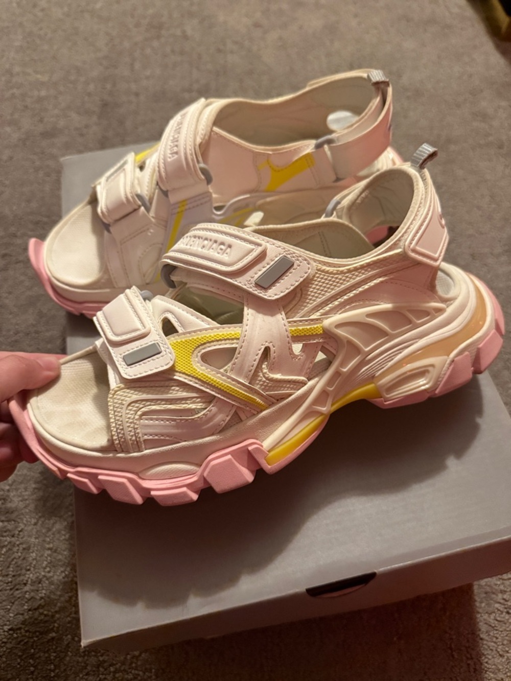 Balenciaga track sandal